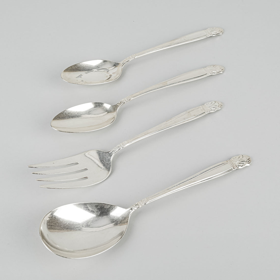 HOLMES & EDWARDS Danish Princess Flatware 14 Place Settings +Extras