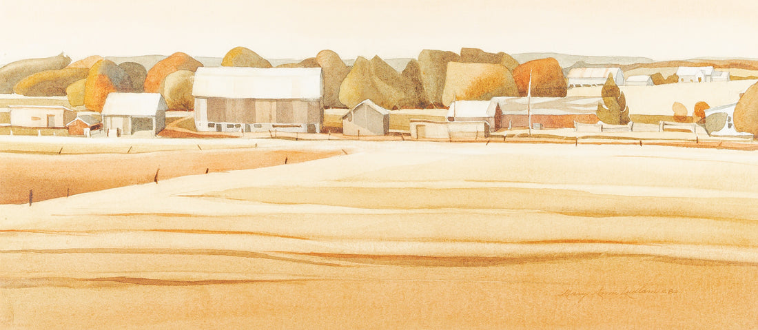 Mary Anne Ludlam (Canadian 1931) "October Glow"