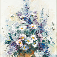 Lisa Wirth (Canadian 1923-2017) "Blue Royalty"