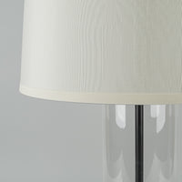 RALPH LAUREN Payton Rubbed Bronze Finish And Glass Lamps With Shades - Set Of 2