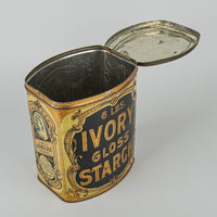 ST LAWRENCE STARCH CO  Starch Tin Commemorating Queen Victoria