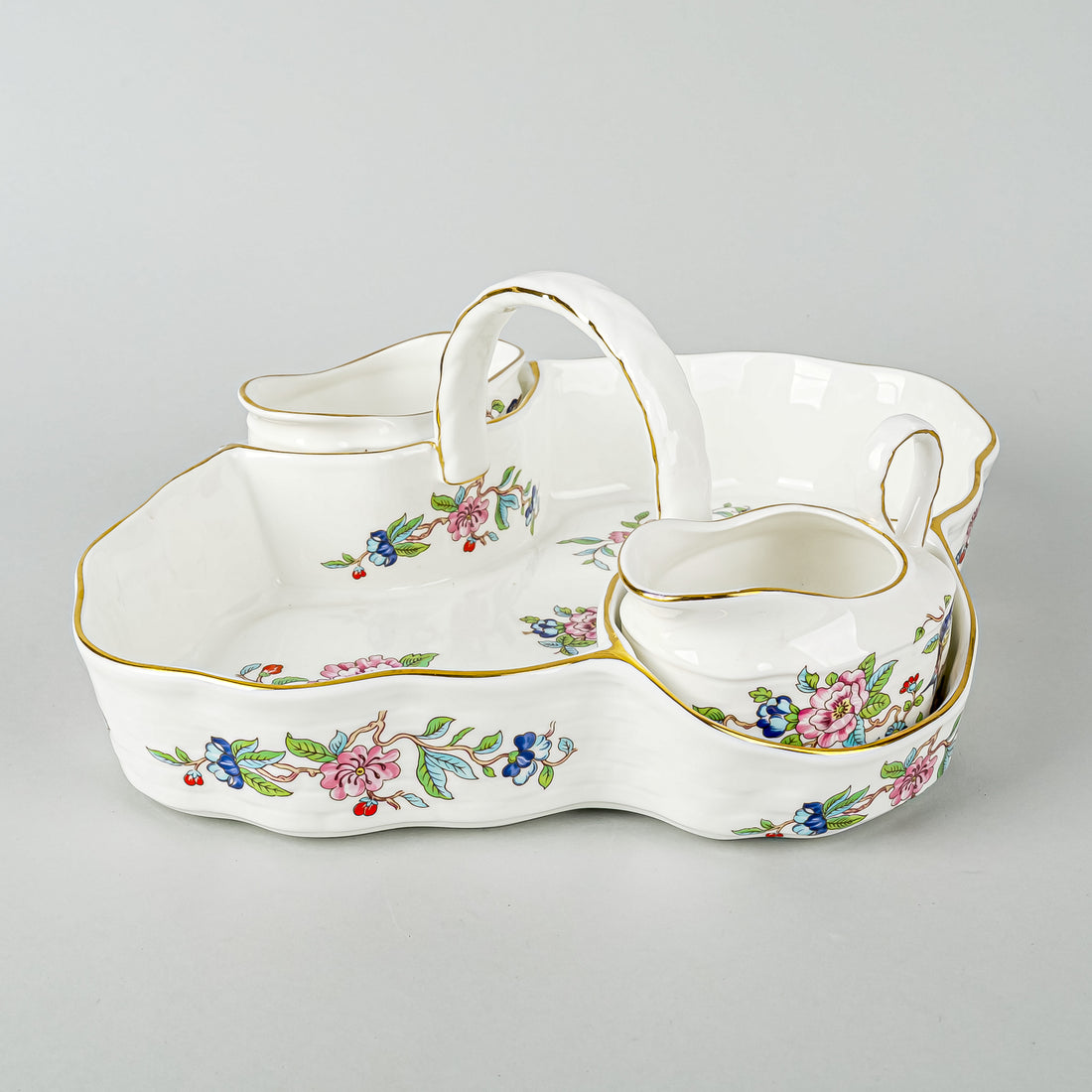AYNSLEY Pembroke Berry Server 3pcs