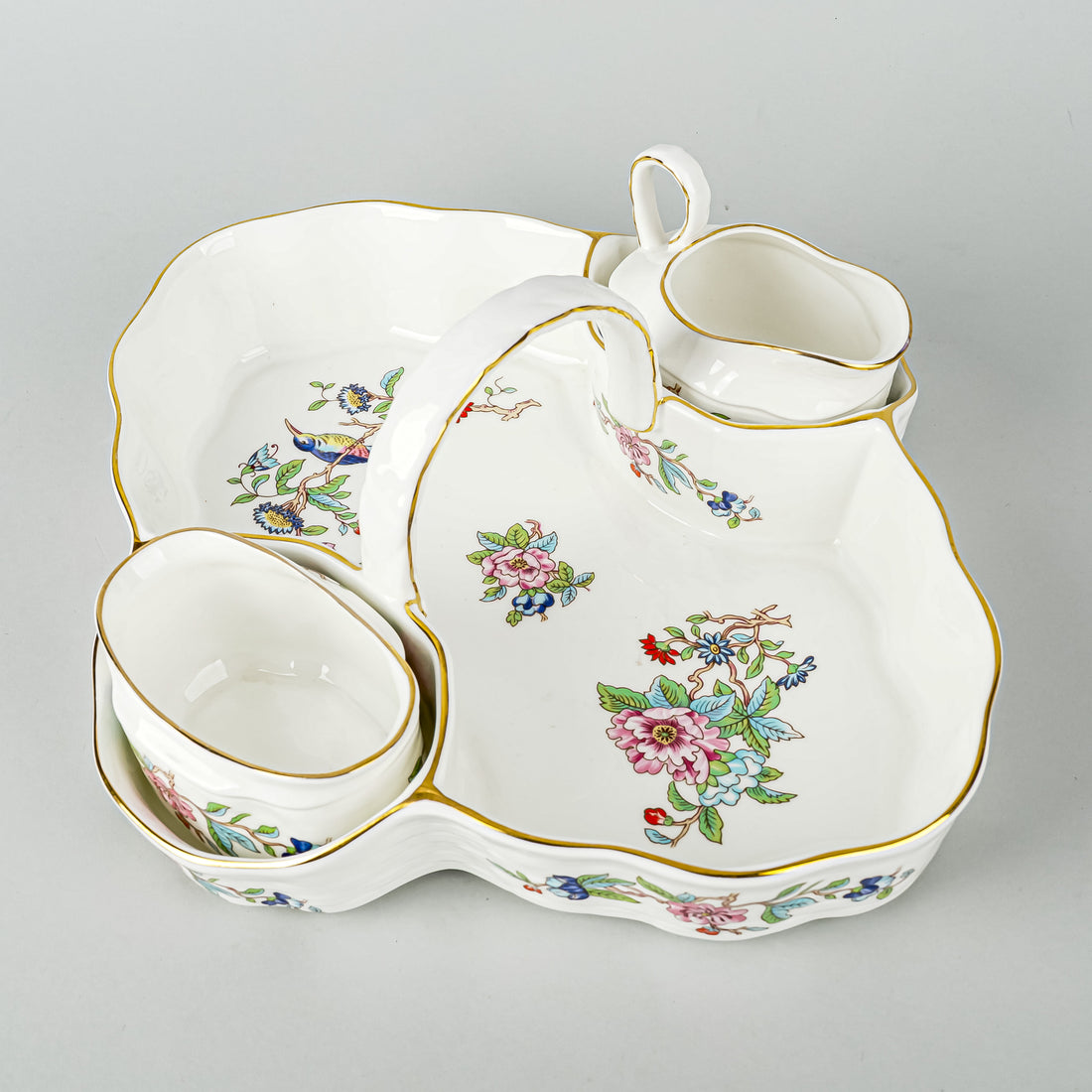 AYNSLEY Pembroke Berry Server 3pcs