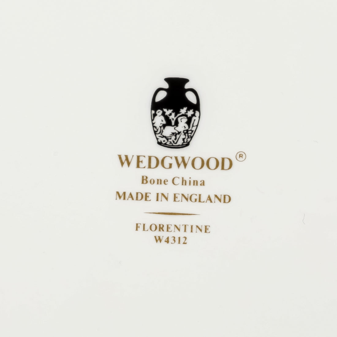WEDGWOOD Florentine Black W4312 Oval Serving Bowl