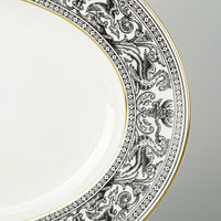 WEDGWOOD Florentine Black W4312 Platter