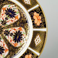 ROYAL CROWN DERBY Old Imari 1128 Dessert/Tea Plate Set Of 3
