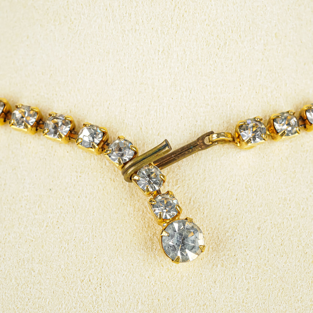D & E Juliana Parure Set - Gold-Tone Faux Jade With Clear Cubic Zirconia