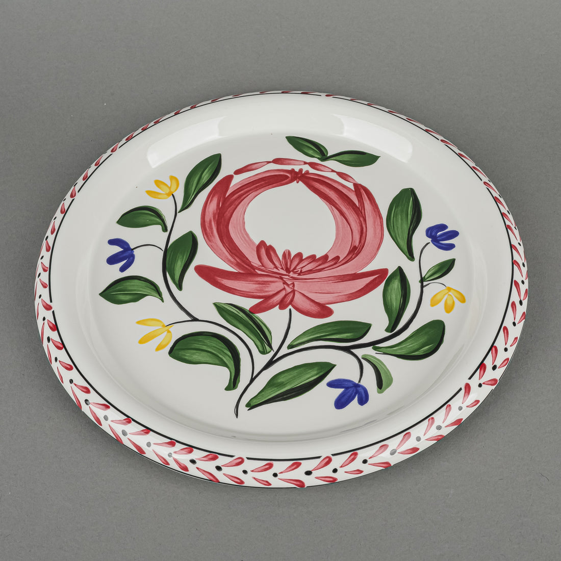 PORTMEIRION Welsh Dresser Cheese Dome & Stand