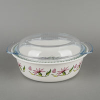 PORTMEIRION Botanic Garden Fire & Ice Round Casserole