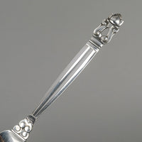 GEORG JENSEN Acorn Sterling Luncheon Forks Set of 4