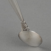 GEORG JENSEN Acorn Sterling Five O'clock Spoons Set Of 3