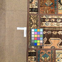 Hand Knotted Wool Chehel Tike Rug                   61"x46"