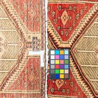 Hand Knotted Ardabil Persian Runner           128"x27"