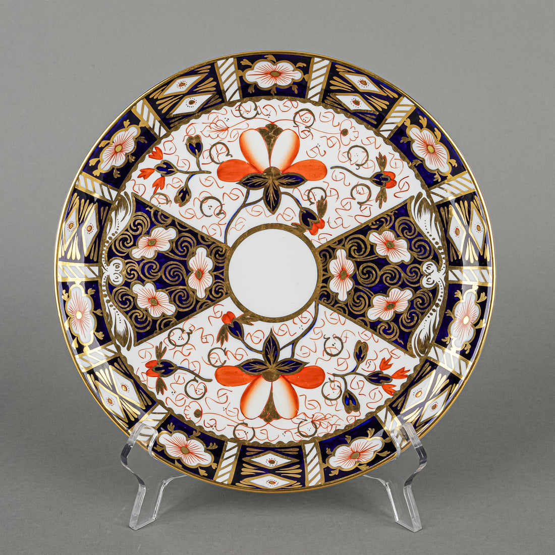 ROYAL CROWN DERBY Traditional Imari 2451 Serving Plate
