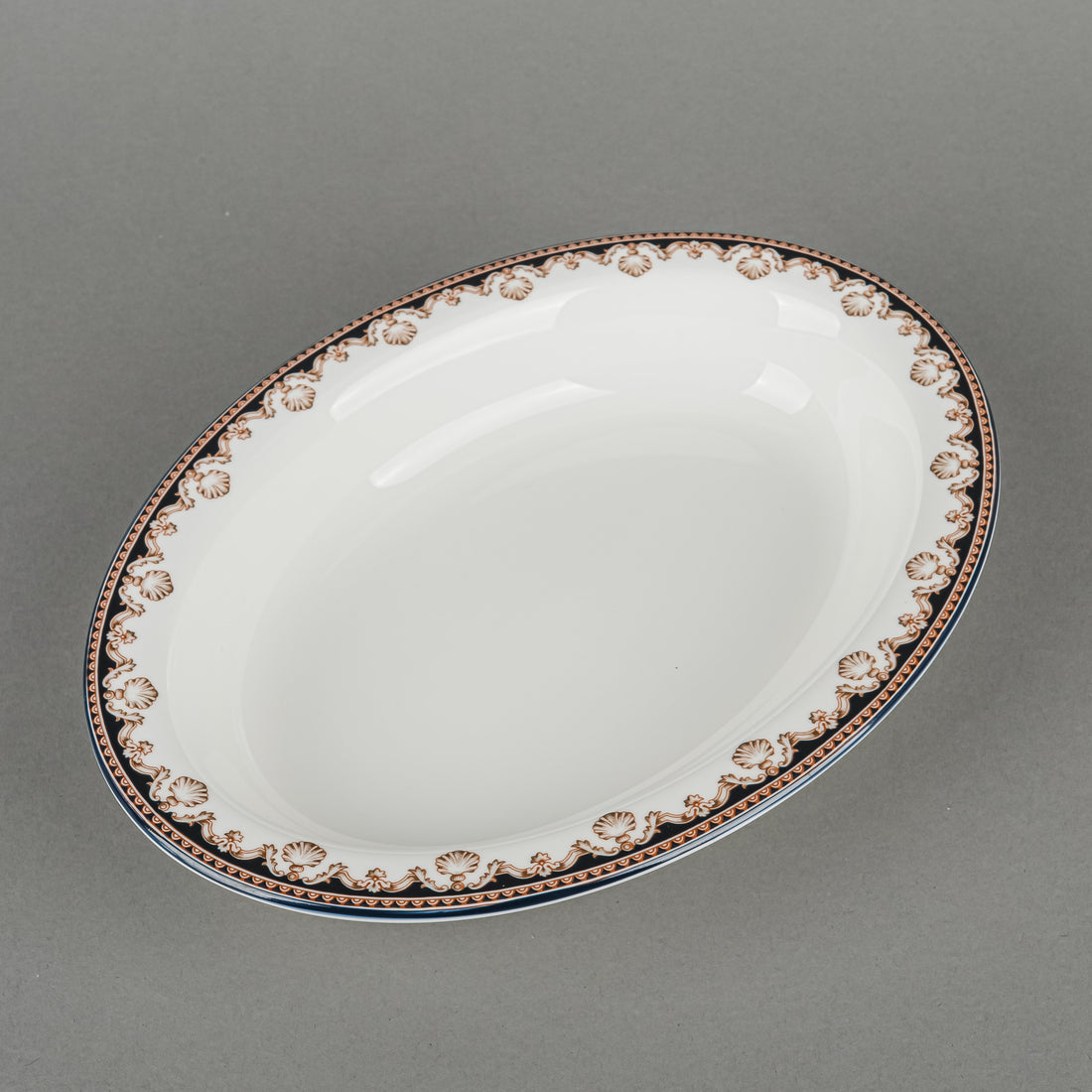 WEDGWOOD Medici R4588 Oval Serving Bowl