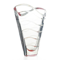 BACCARAT Wave Red Vase