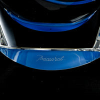 BACCARAT Wave Blue Vase