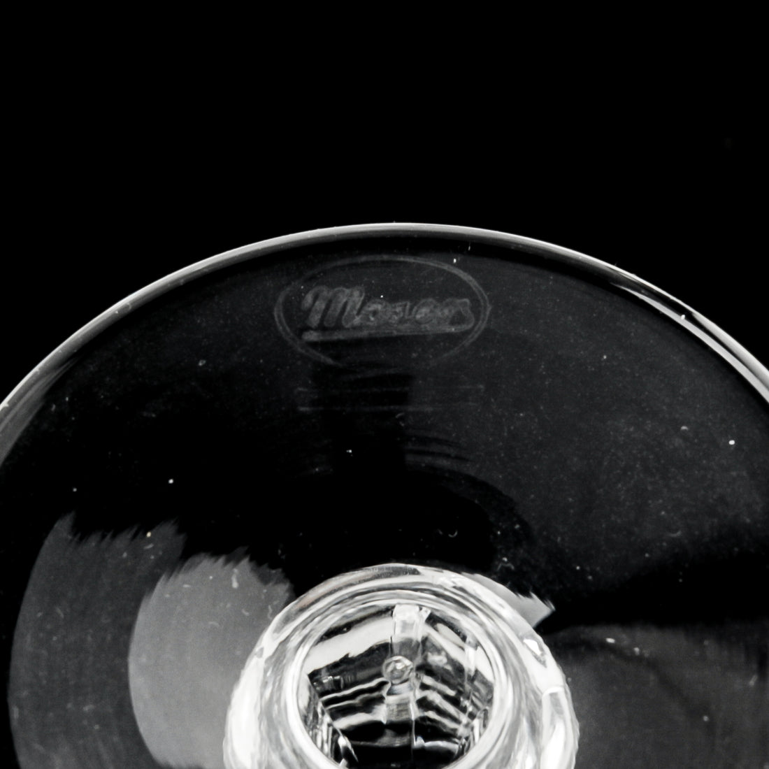 MOSER Lady Hamilton Gold Wine Glasses Set Of 4