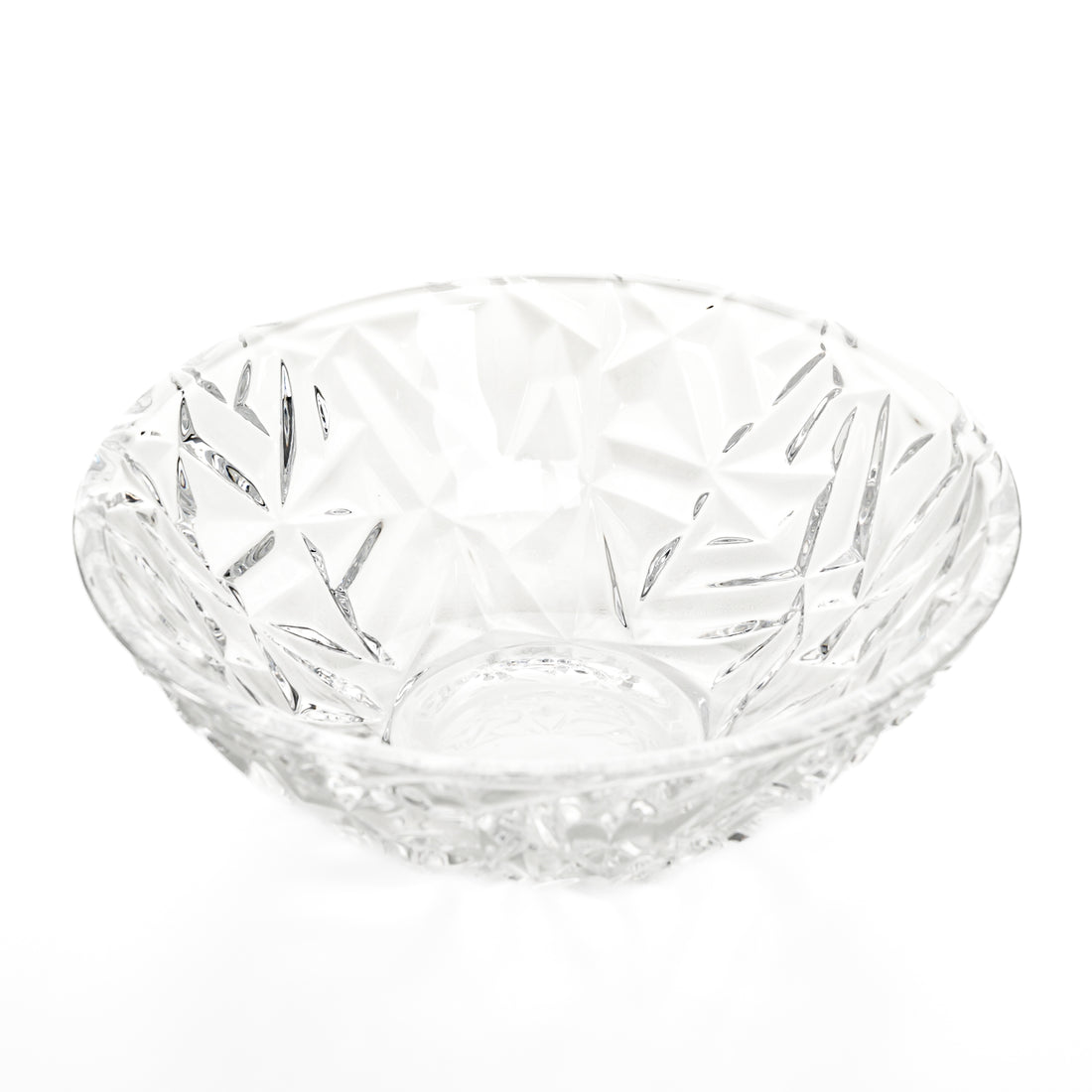 TIFFANY & CO Rock Cut Crystal Bowl