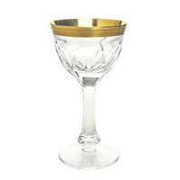 MOSER Lady Hamilton Gold Wine Glasses Set Of 4