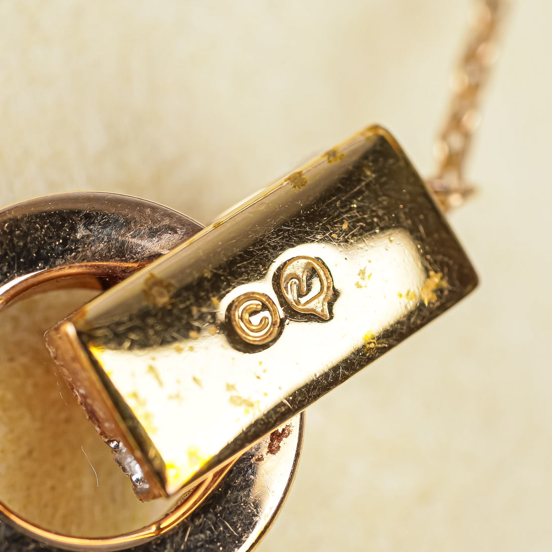 SWAROVSKI RGC Interlocked Circle Pendant Necklace