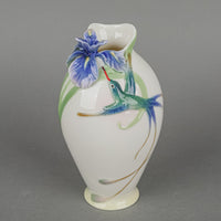 FRANZ COLLECTION Hummingbird And Iris Vase