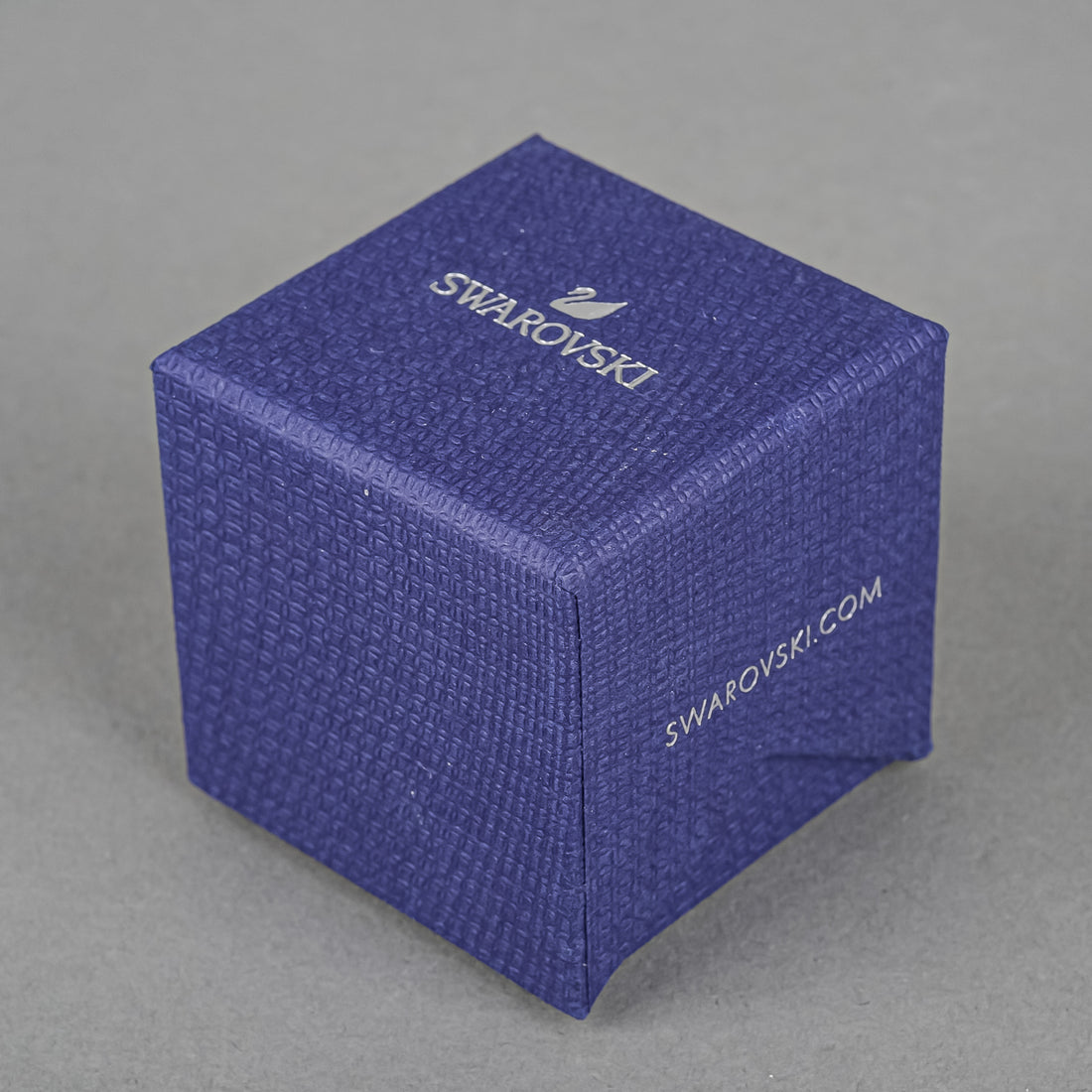 SWAROVSKI Silver Tone Tract Trilogy Ring