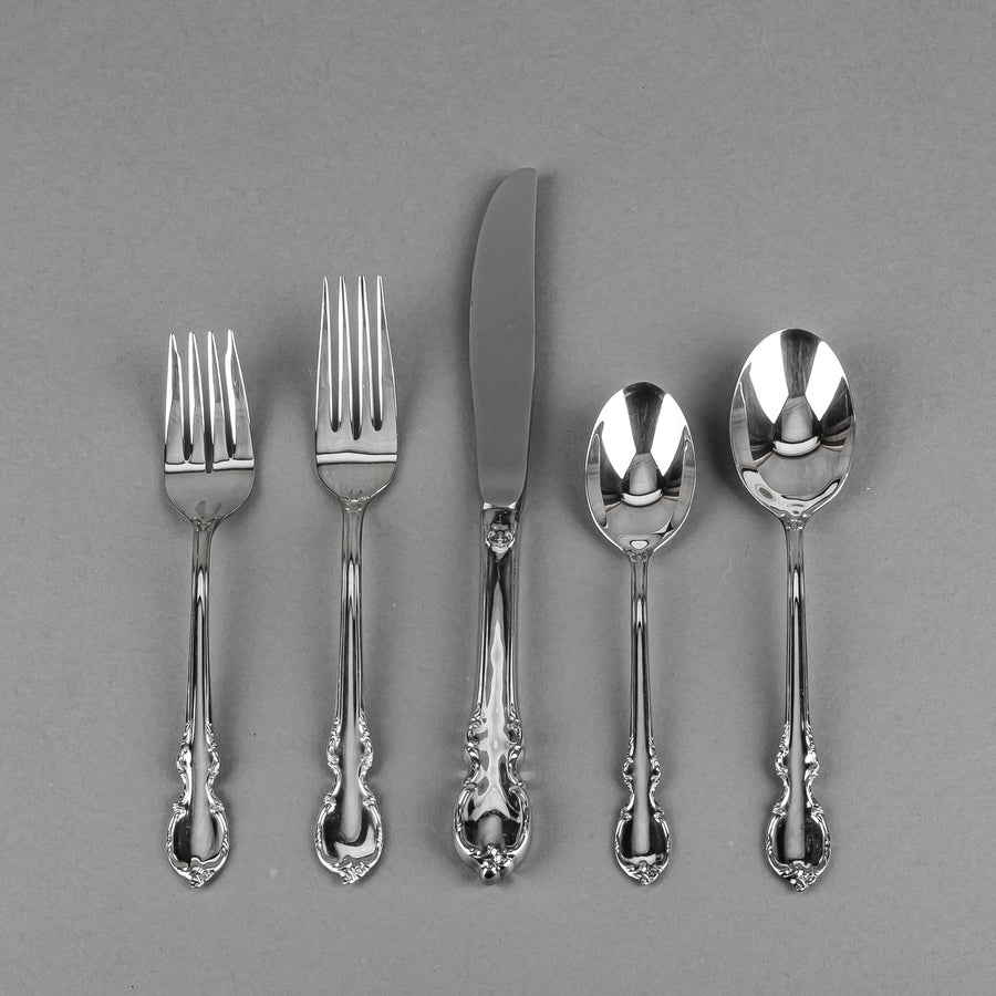 1847 ROGERS BROS Reflection Silverplate Flatware 12 Place Settings Plus Extras