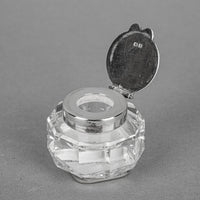 HASSET & HARPER LTD Sterling Mount Crystal Ink Well