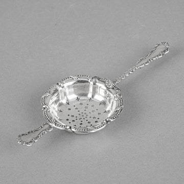 RODEN BROS Louis Sterling Tea Strainer