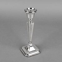CLARK & SEWELL Sterling Candlesticks Set Of 2