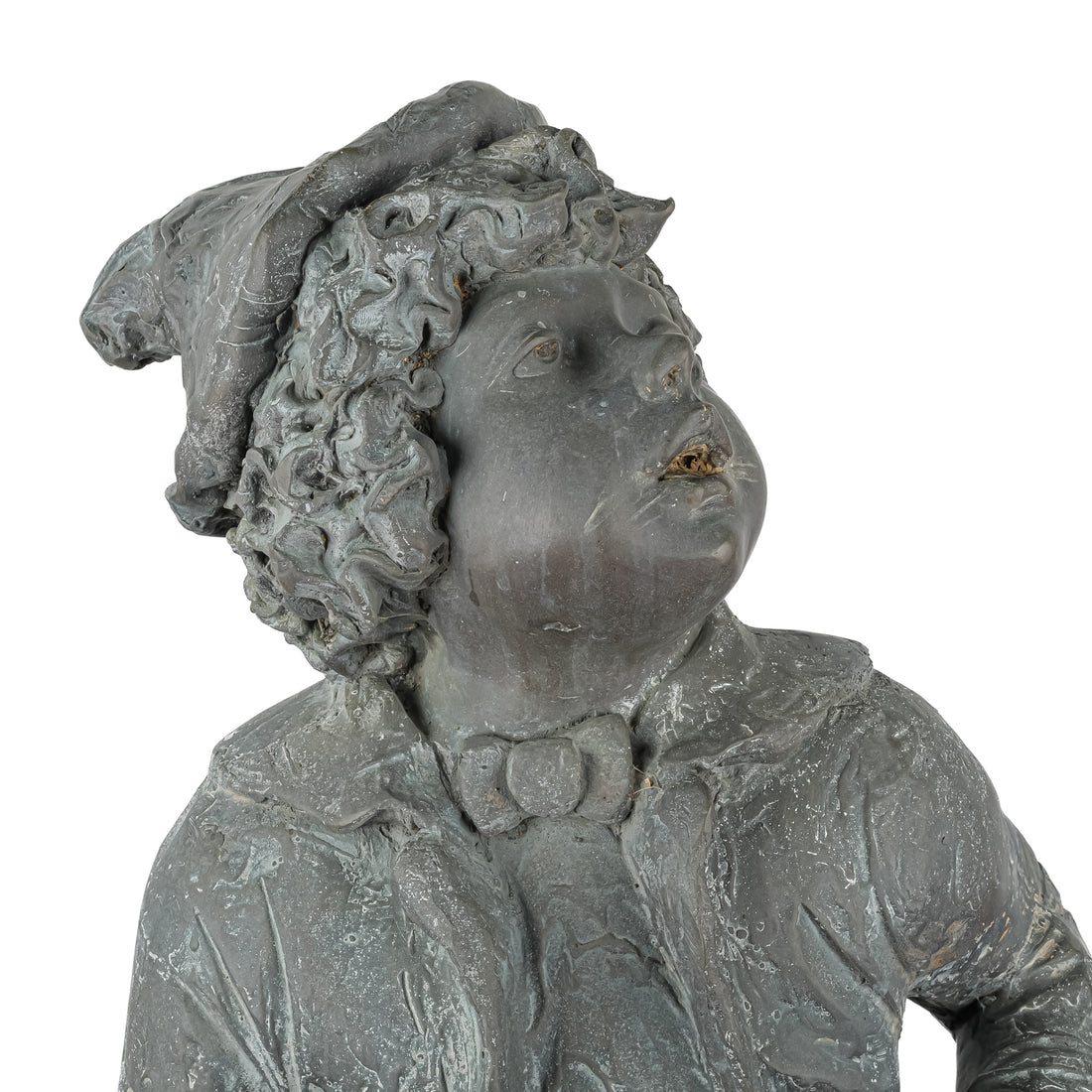 Tad Thunder Bronze Garden Statue - Boy