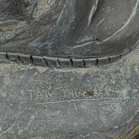 Tad Thunder Bronze Garden Statue - Boy
