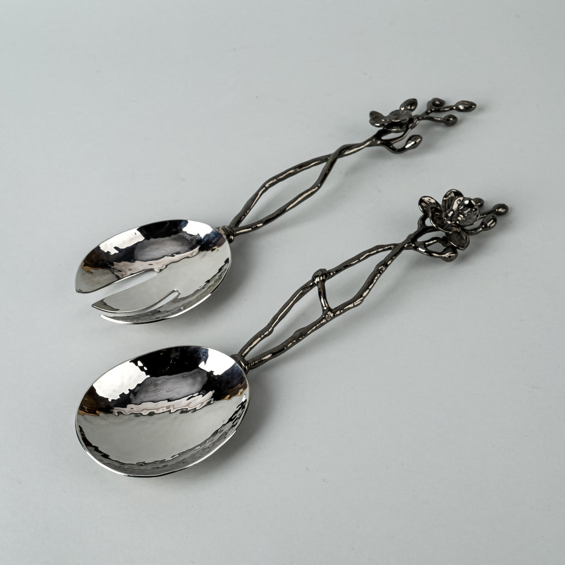 MICHAEL ARAM Black Orchid Salad Servers Set Of 2