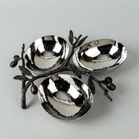 MICHAEL ARAM Olive Branch Triple Dish