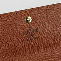 LOUIS VUITTON Monogram Portefeuille Sarah Wallet