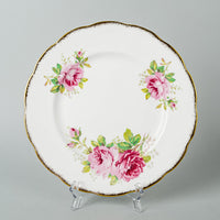 ROYAL ALBERT American Beauty Luncheon Plates Set of 4