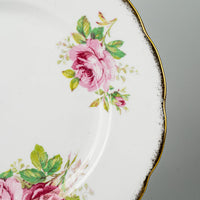 ROYAL ALBERT American Beauty Luncheon Plates Set of 4