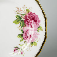 ROYAL ALBERT American Beauty Dessert/Tea Plates Set Of 8