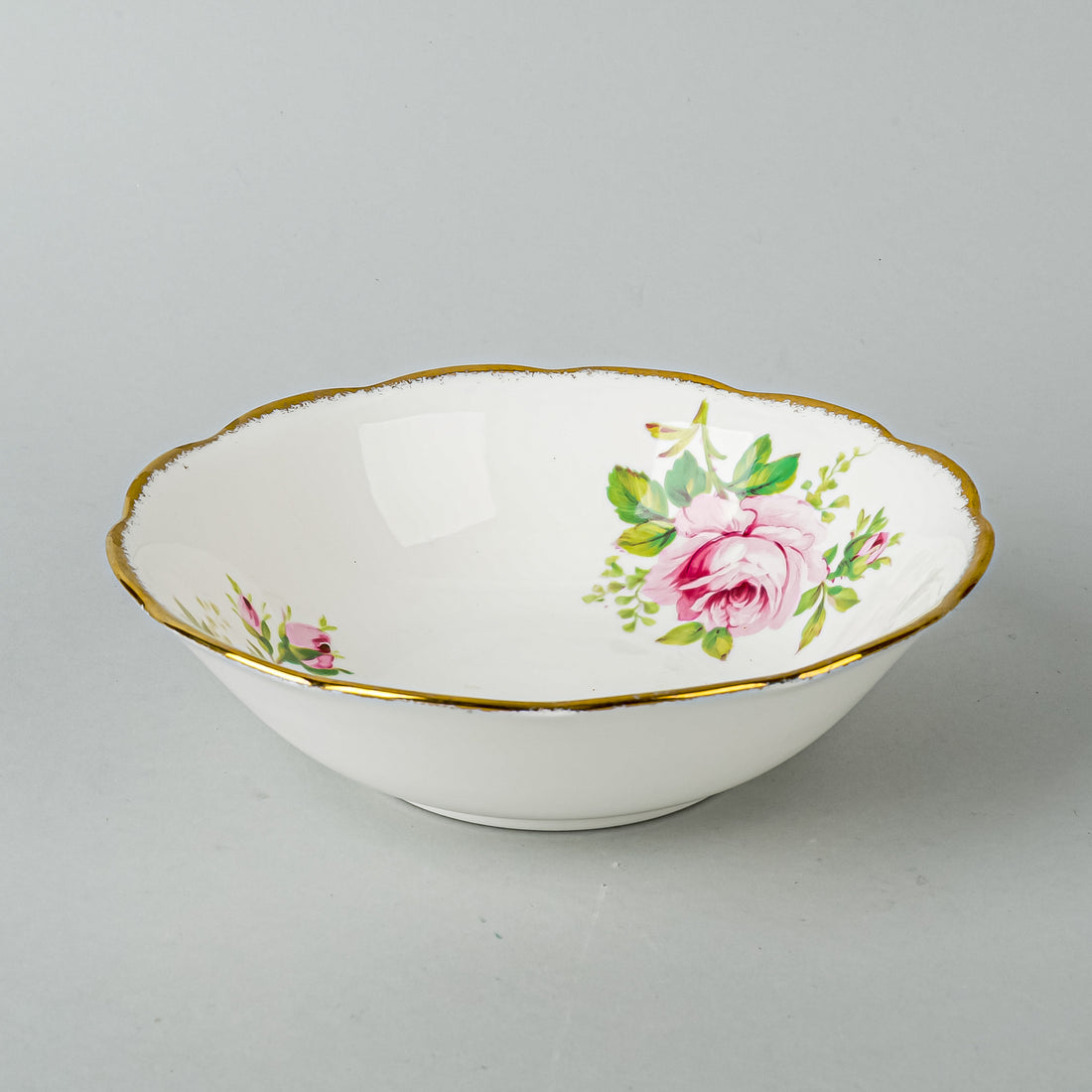ROYAL ALBERT American Beauty Coupe Bowls Set Of 6