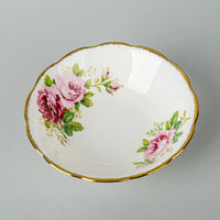 ROYAL ALBERT American Beauty Coupe Bowls Set Of 6