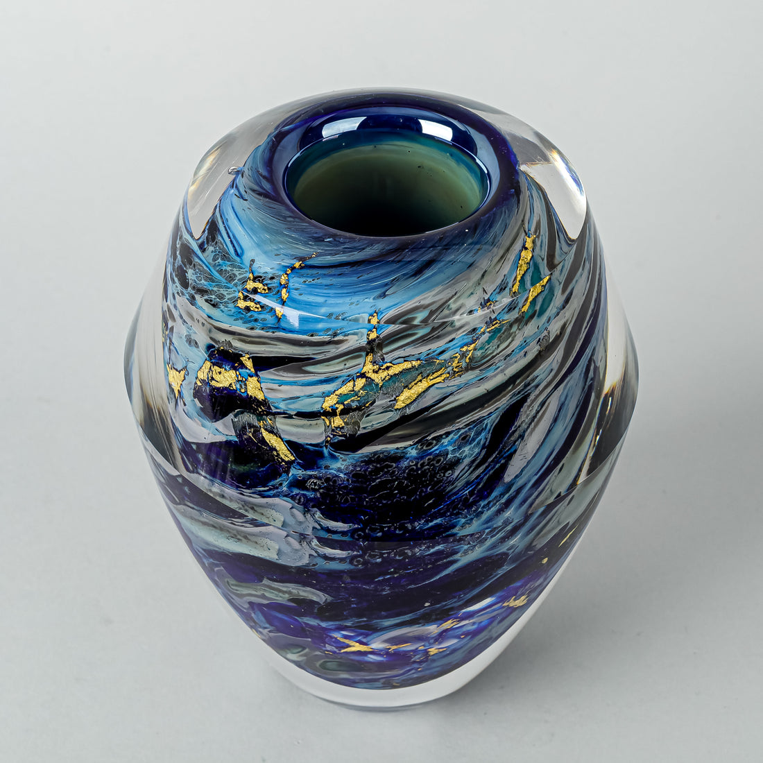 TOAN KLEIN Art Glass Vase