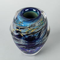 TOAN KLEIN Art Glass Vase