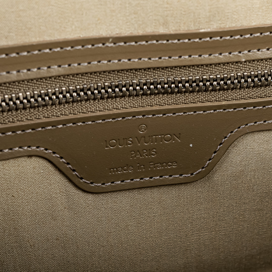 LOUIS VUITTON Taupe Epi Leather Saint Tropez Handbag