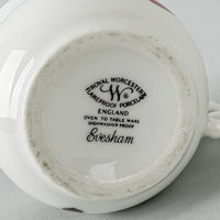 ROYAL WORCESTER Evesham Pot De Creme Set With Tray Set of 6 - 13 Pieces