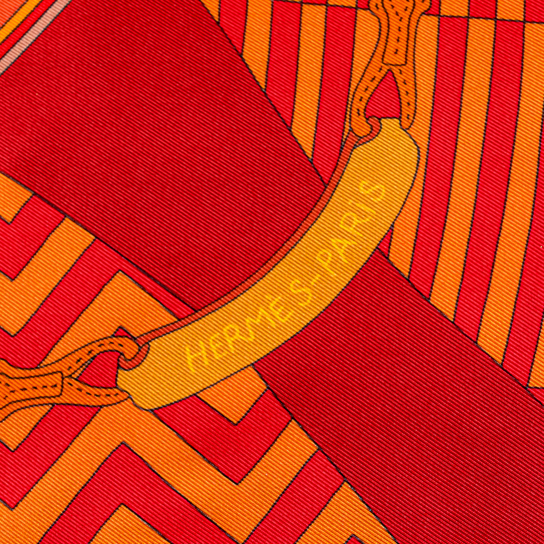 HERMES Maxi Twilly "Bouquets Sellier" Silk Scarf
