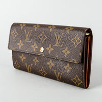 LOUIS VUITTON Monogram Portefeuille Sarah Wallet