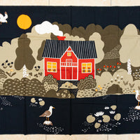 Tampella Finland Suvikumpu Silksreen Fabric Wall Art