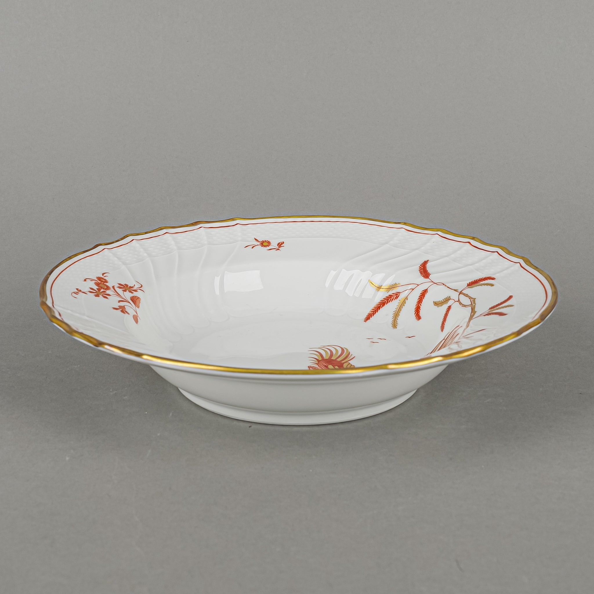 RICHARD GINORI Siena Rust Soup Plates Set Of 4 - Around The Block