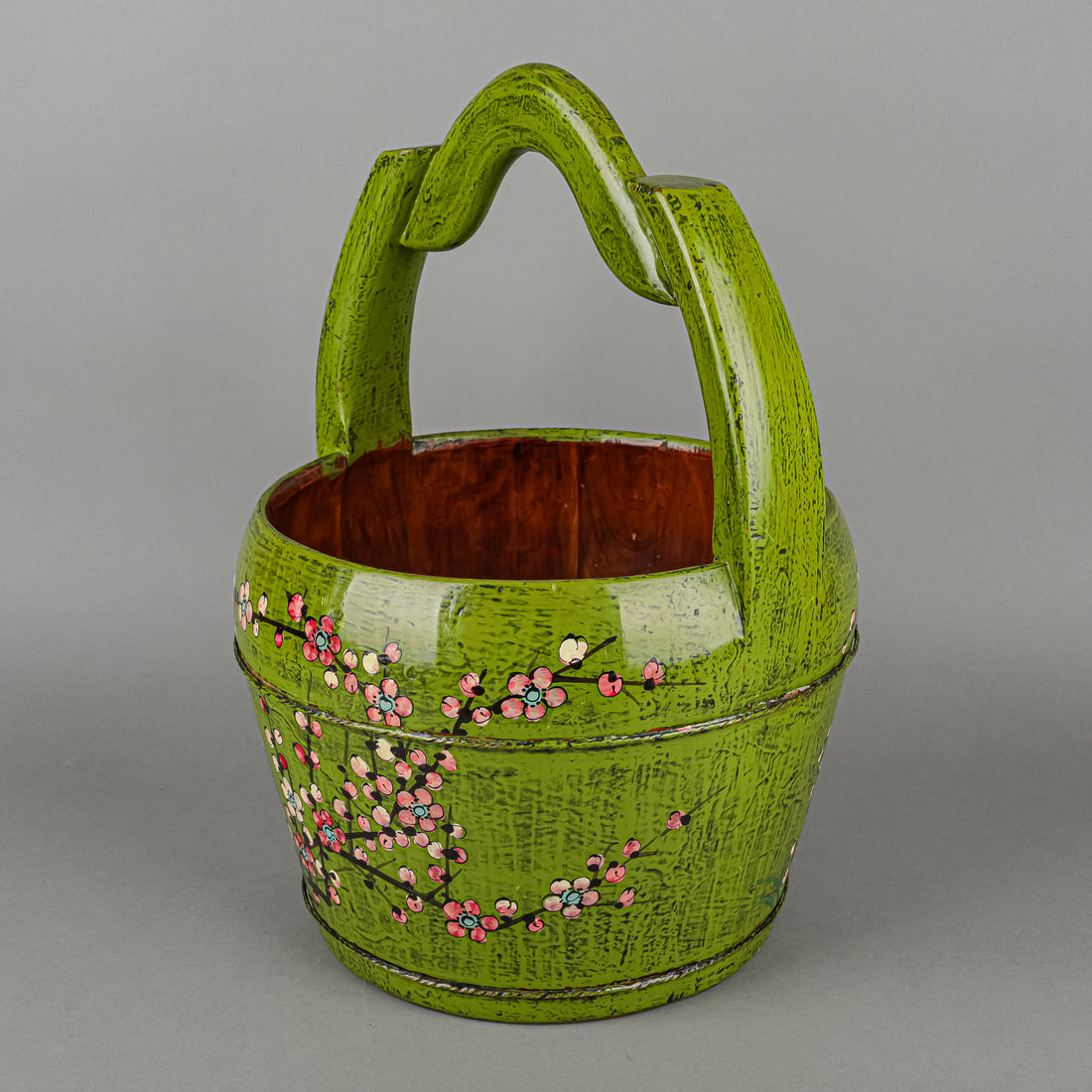 Asian Painted Water Bucket